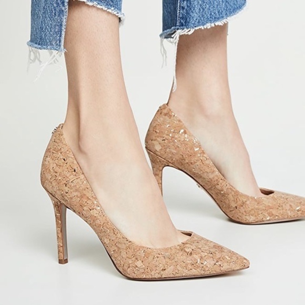 Sam Edelman Cork heels